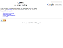 Tablet Screenshot of people.lemis.com