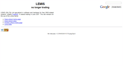 Desktop Screenshot of lemis.com