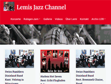 Tablet Screenshot of lemis.ch