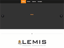 Tablet Screenshot of lemis.pl